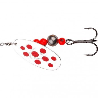 Блесна SAVAGE GEAR Caviar Spinner #4 14g 04-Fluo Orange & Silver