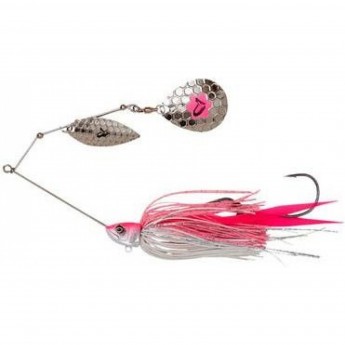 Блесна SAVAGE GEAR Da'Bush Spinnerbait 21см 55г Sinking Pink Silver