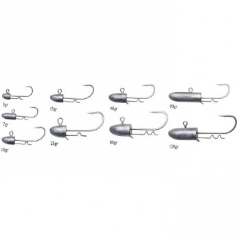 Джигеры SAVAGE GEAR Bullet Jig head L #5/0 40g 2pcs