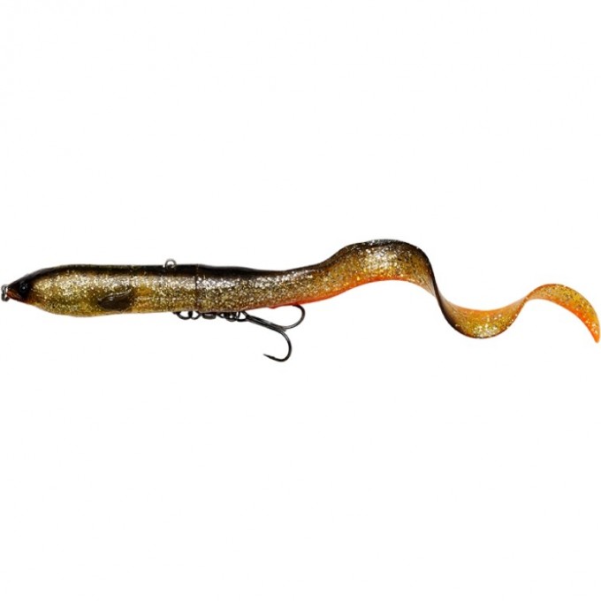 Приманка SAVAGE GEAR 3D Hard Eel 2+1 17cm 50g SS Black Gold 74133
