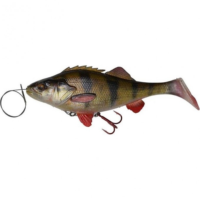 Приманка SAVAGE GEAR 4D Perch Shad 20cm 100g SS 01-Perch 61800