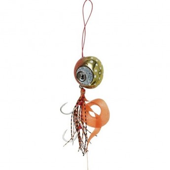 Приманка SAVAGE GEAR Cuttle Eye 135g Orange Glow gold