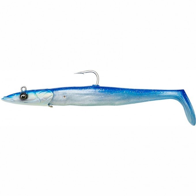 Приманка SAVAGE GEAR Sandeel V2 23.5см 175г Blue Pearl Silver 2+1 74195
