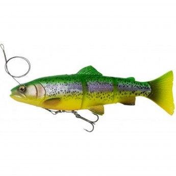 Воблер SAVAGE GEAR 4D Linethru Pulse Tail Trout 20см 102г Slow Sinking Firetrout