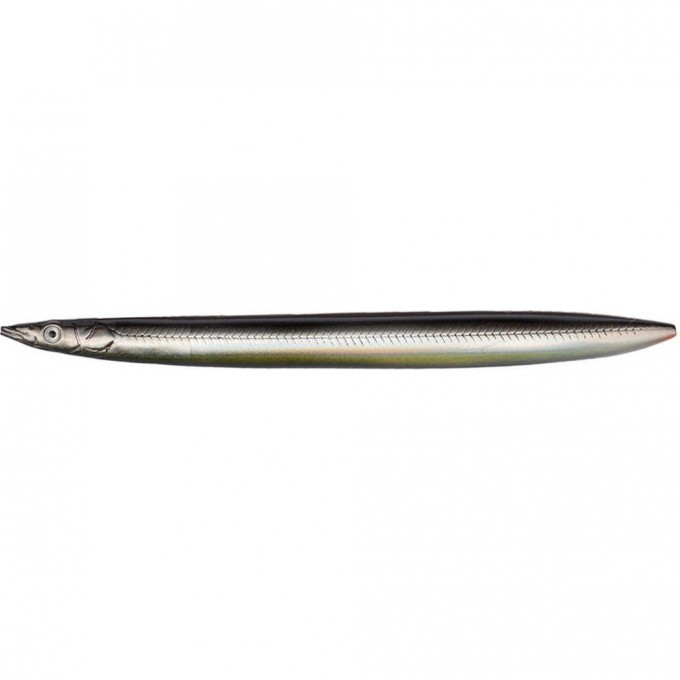 Воблер SAVAGE GEAR Line Thru Sandeel 125mm 19g 04-Black Ghost 55753