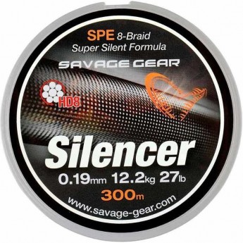 Шнур SAVAGE GEAR Finezze HD8 Braid 120m 0.13mm 9.1kg Brown 47541